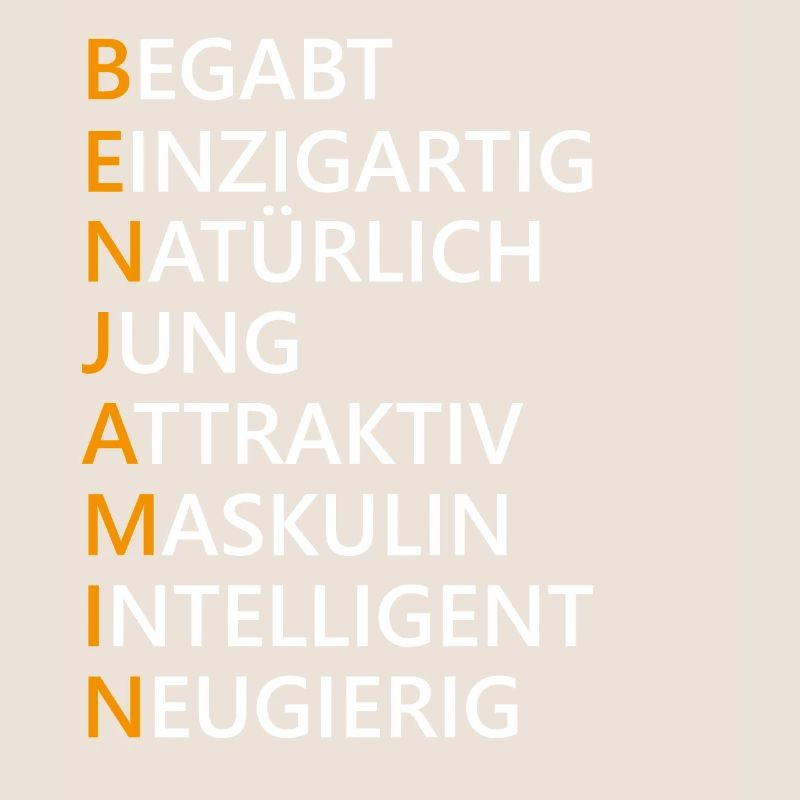 Benjamin Name Geschenk