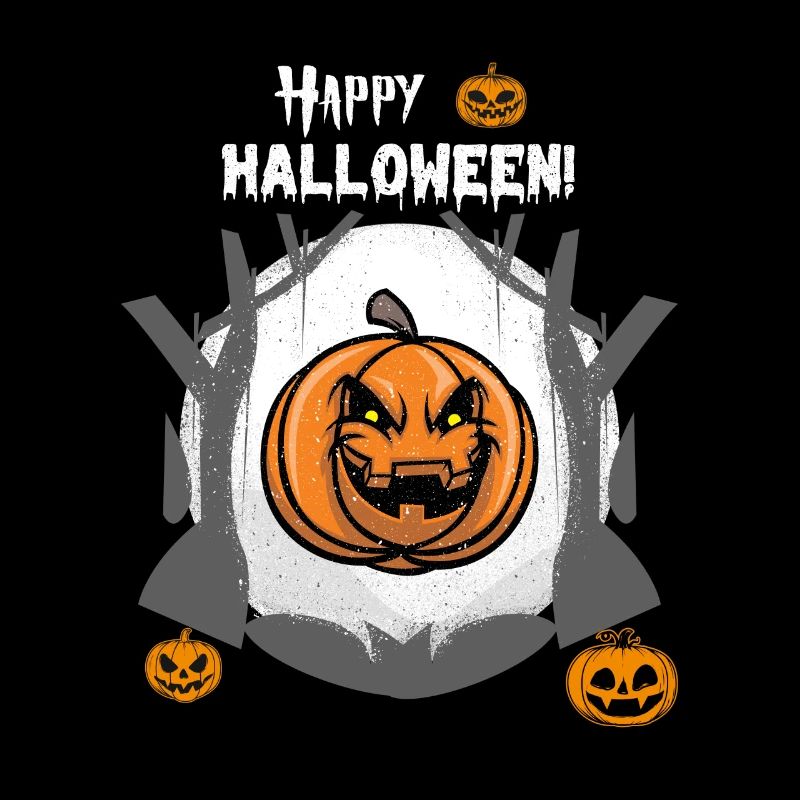 Happy Halloween, Evil Pumpkin