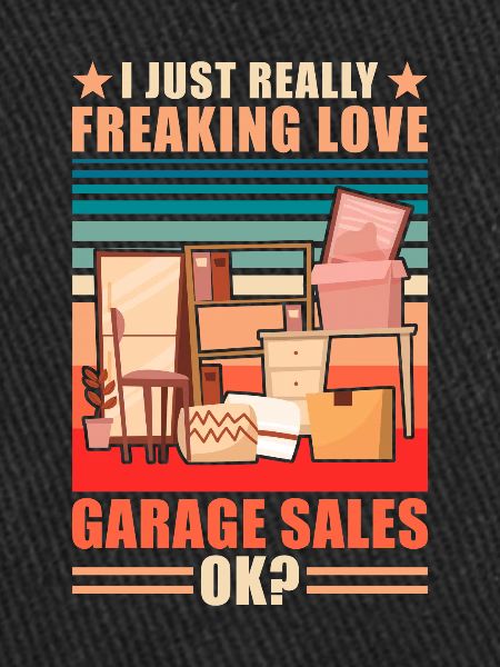 Slogan de vente de garage
