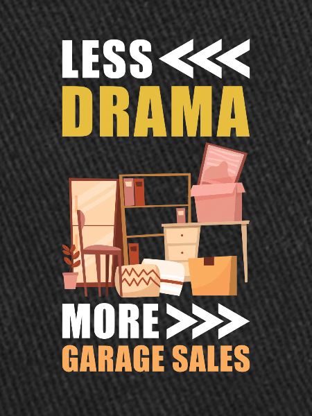 Slogan de vente de garage