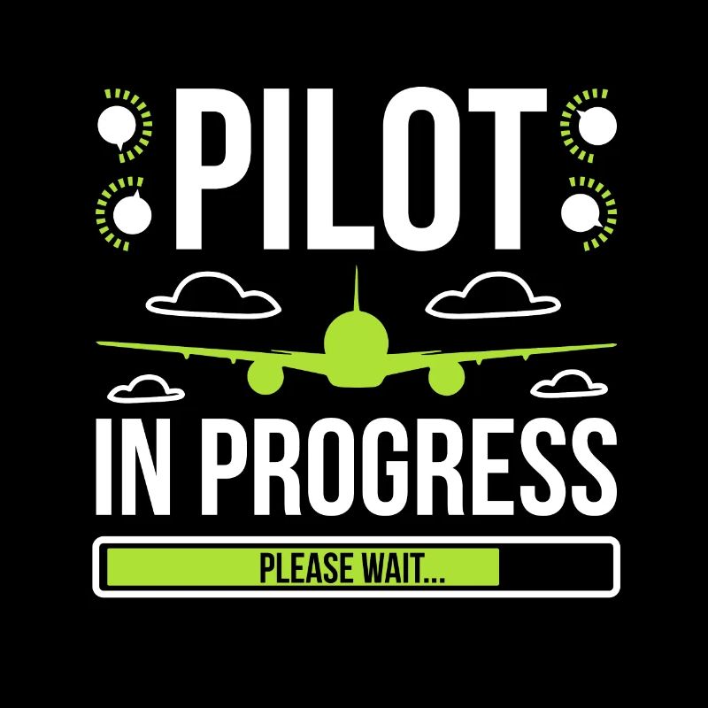 Aviator Pilot in Arbeit