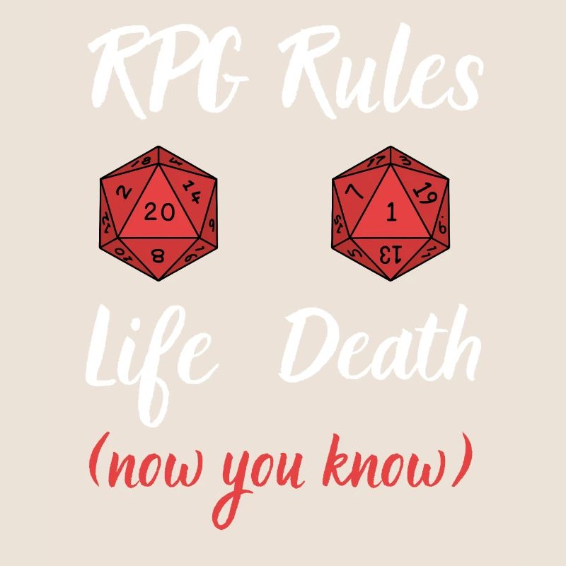 RPG rules difference between life and death