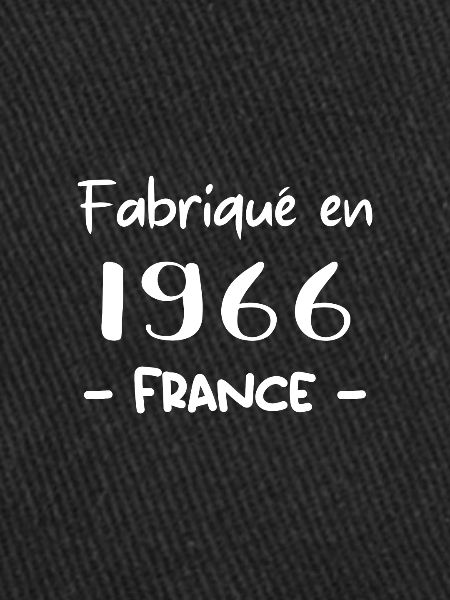 FABRIQUÉ EN 1966