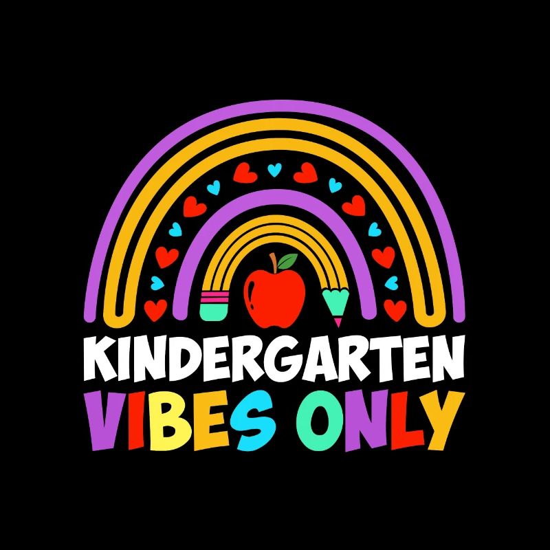 Groovy Hello Kindergarten Vibes Professeur rétro