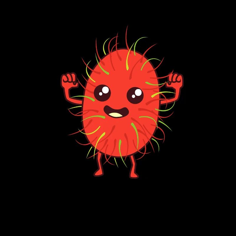 Kawaii Comic Rambutan