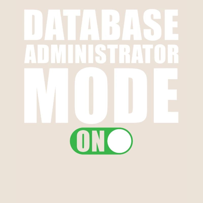 Mode Administrateur de base de données activé