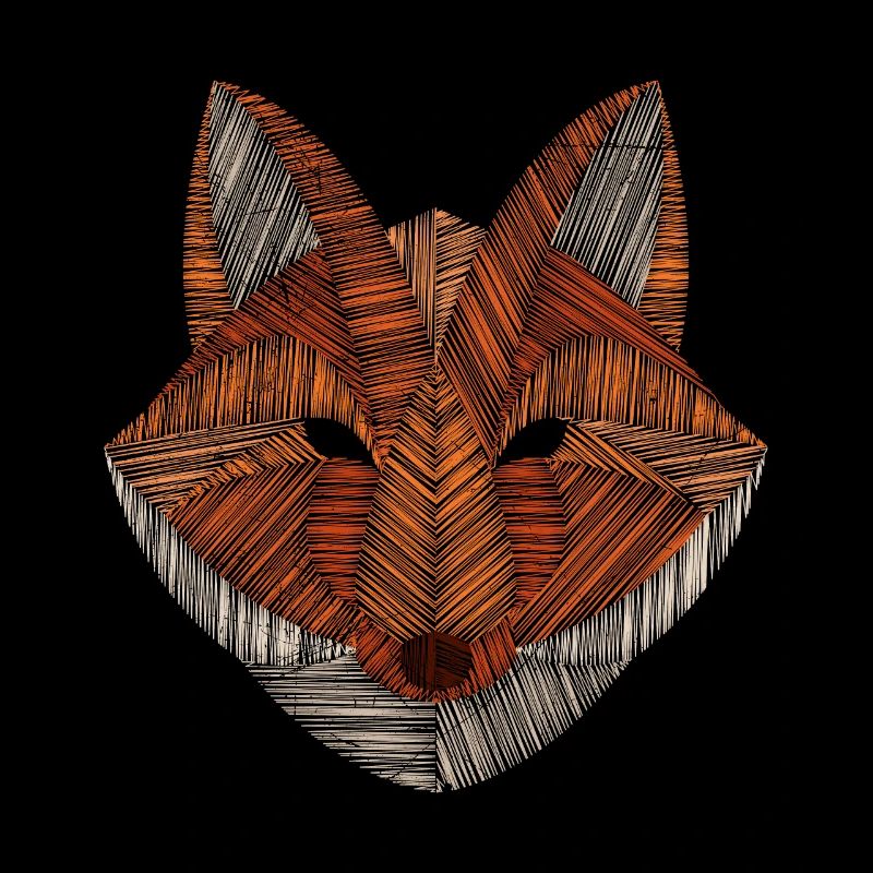 Fuchs Polygon Jäger Jagd