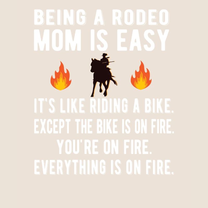 Beste Rodeo Mama Rodeo-Reiter Mutter Geschenk