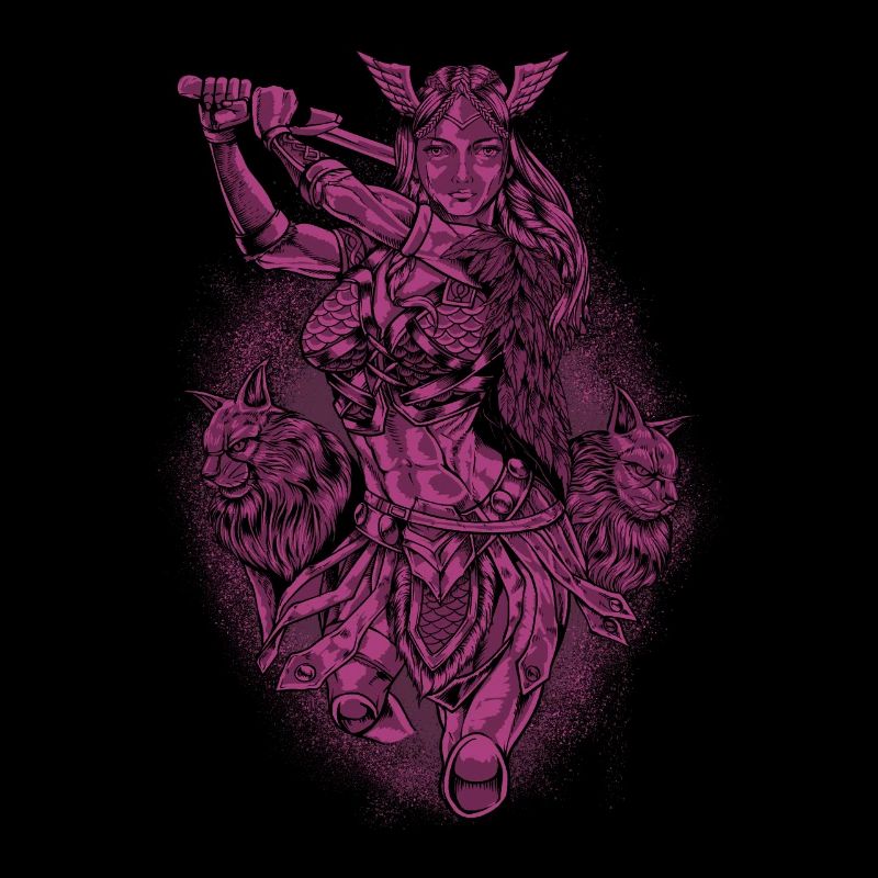 Déesse viking de l’amour Freya