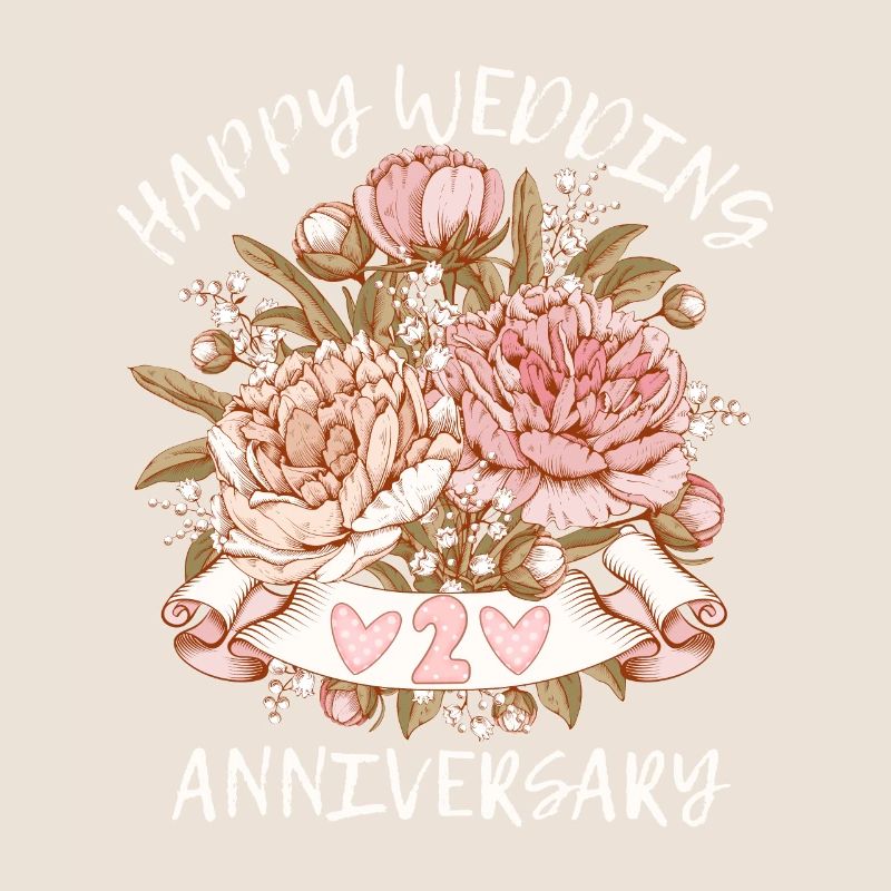 Wedding Anniversary Congratulations with Hydrangeas