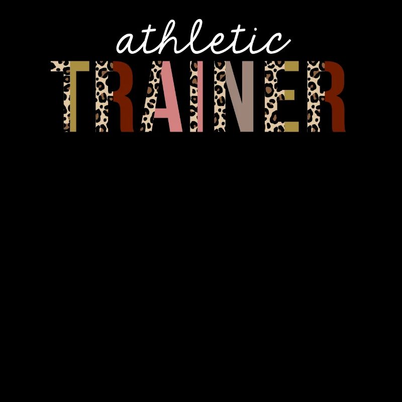 Athletischer Trainer-Leopard-Druck-lustiges Geschenk