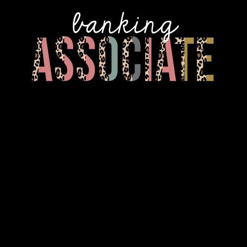 Bankmitarbeiter Leopard Print Lustiges Geschenk