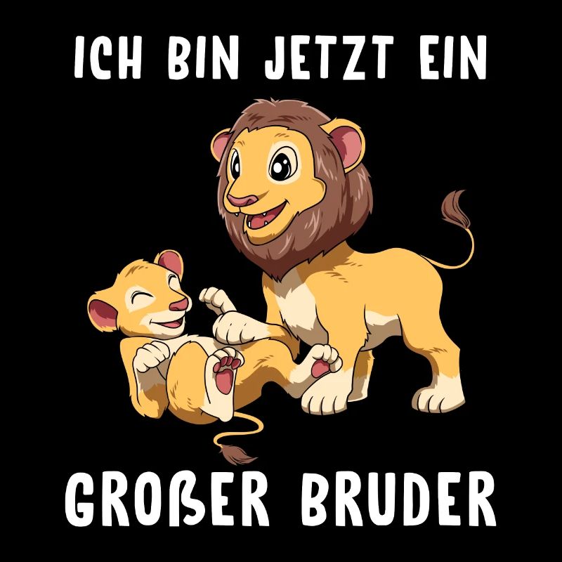 Löwe Großer Bruder Junge - Geschwisterkind