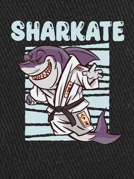 Sharkate Drôle de Karaté Requin