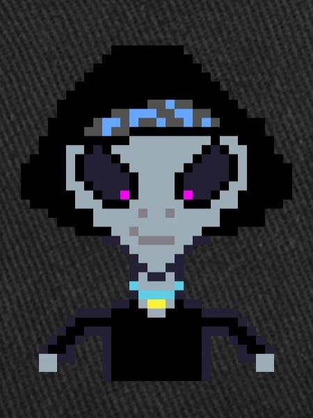 Pixel Alien « Fille Noire »