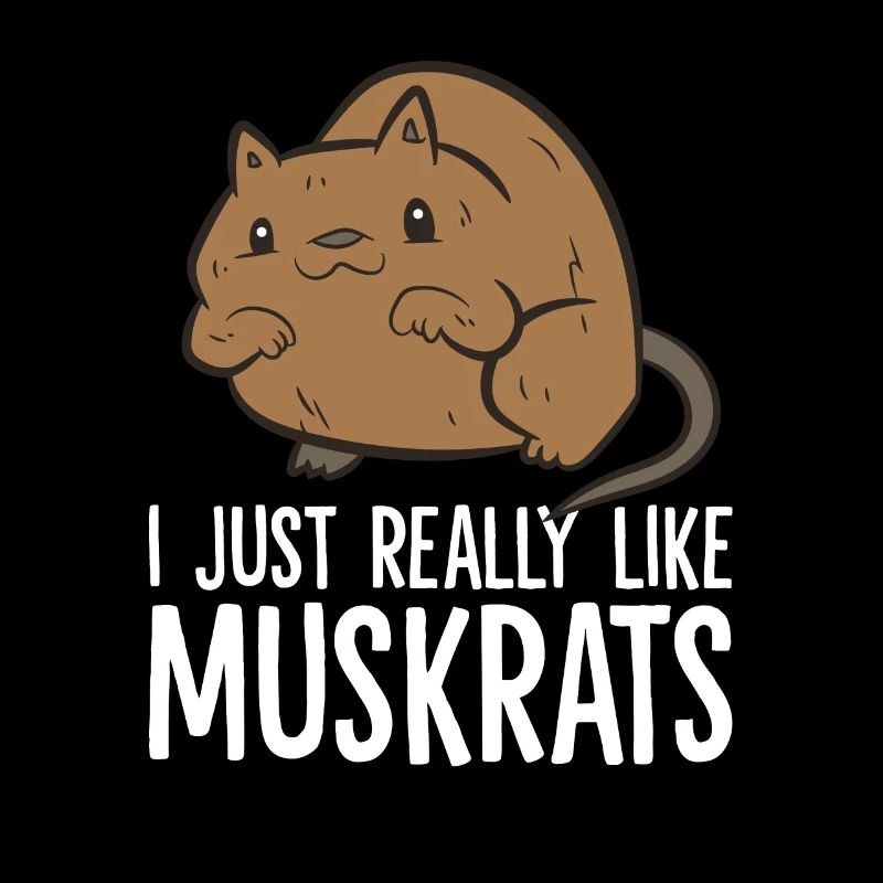 J’aime beaucoup les rats musqués, d’accord? Mignon