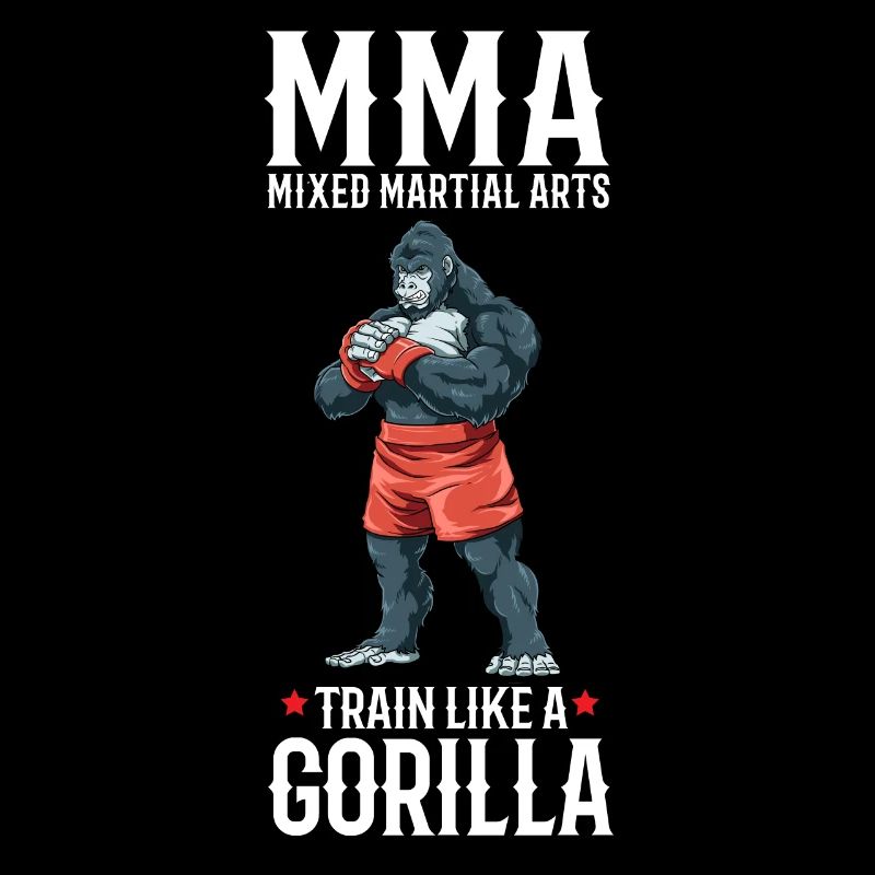 MMA Gemischter Kampfsport Gorilla