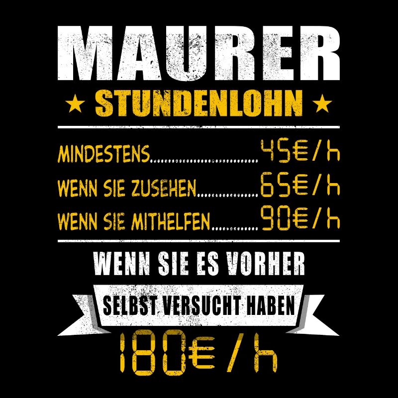 Maurer Stundenlohn Handwerker