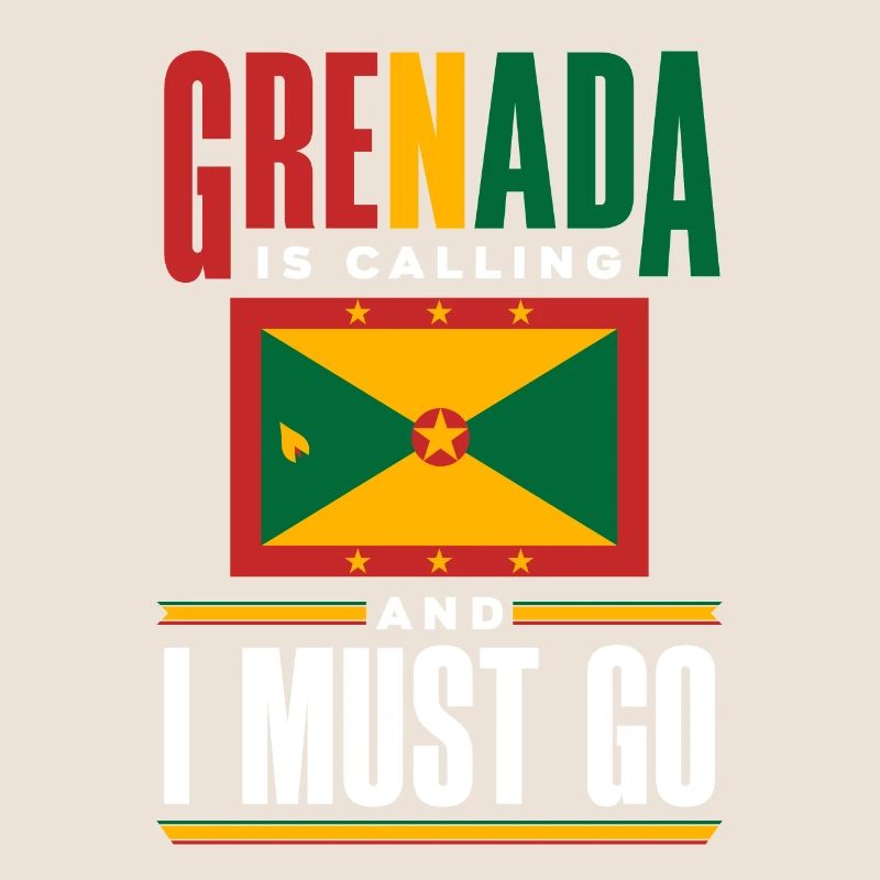 Grenade Grenade Grenade Drapeau Grenadien Grenade Est