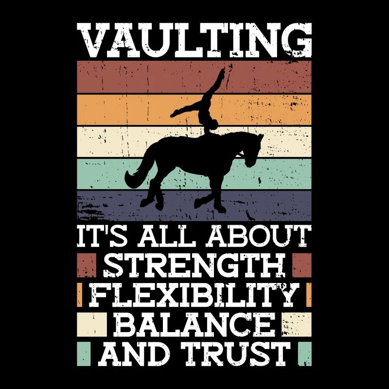 Voltigieren Pferd Reiterin Voltigierer
