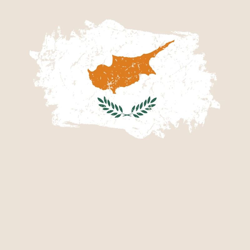 Drapeau de Chypre Grunge Drapeau de Chypre