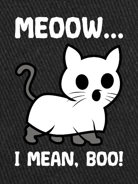 Chat d’Halloween effrayant