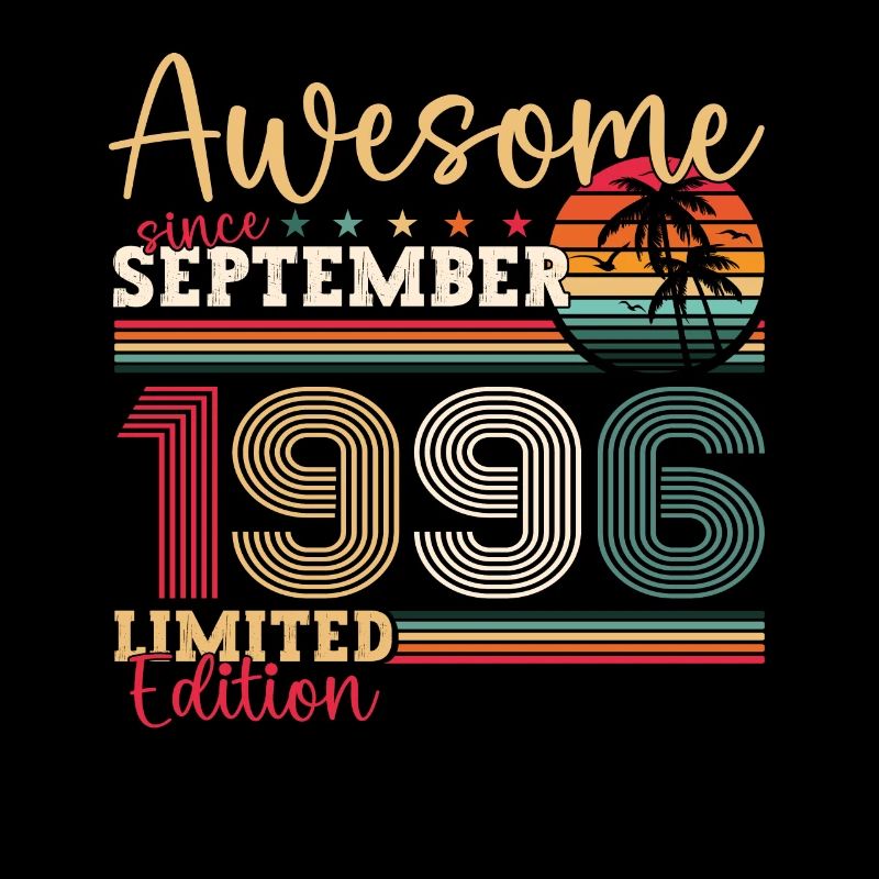Super cadeau du 26e anniversaire de septembre 1996