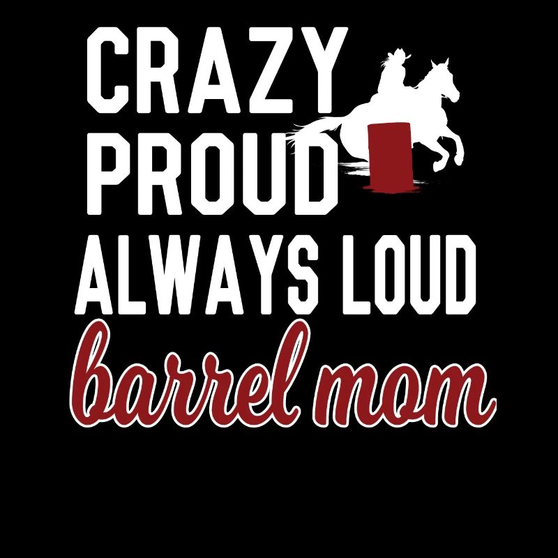 Barrel Racing Mère Cadeau Barrel Racing Mama