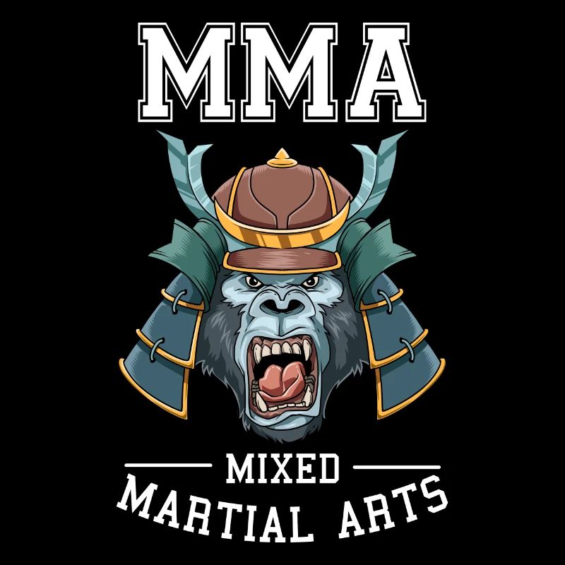 Mixed Martial Arts Gorilla Samurai Kopf - MMA