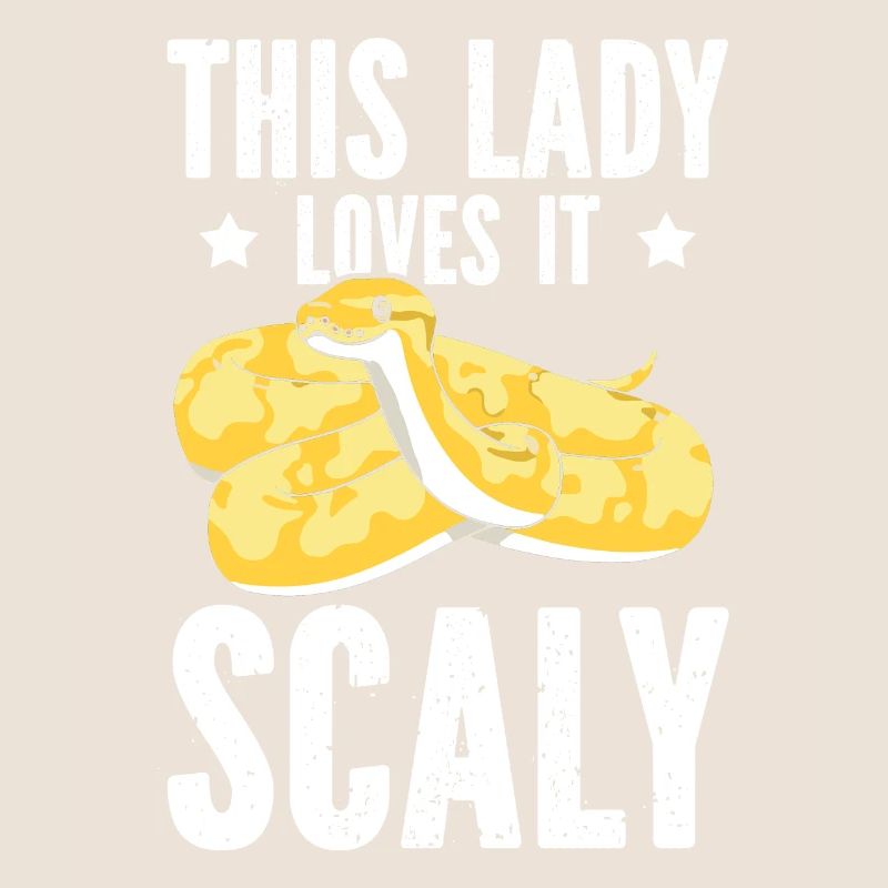 Damen Banana Ball Python Spruch