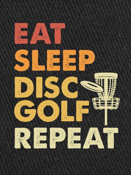 Eating sleep discgolf