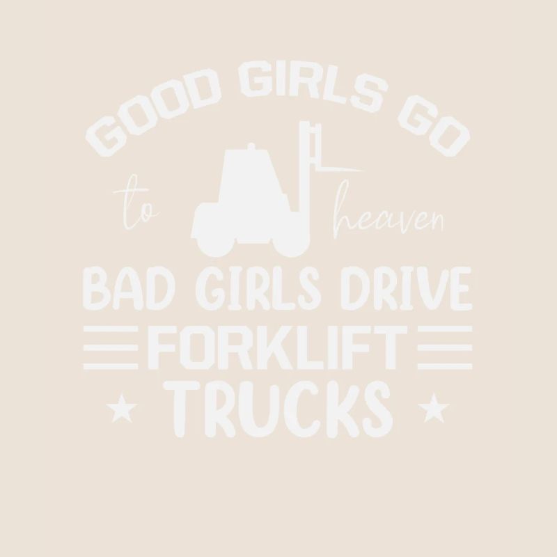 Forklift driver operator funny design