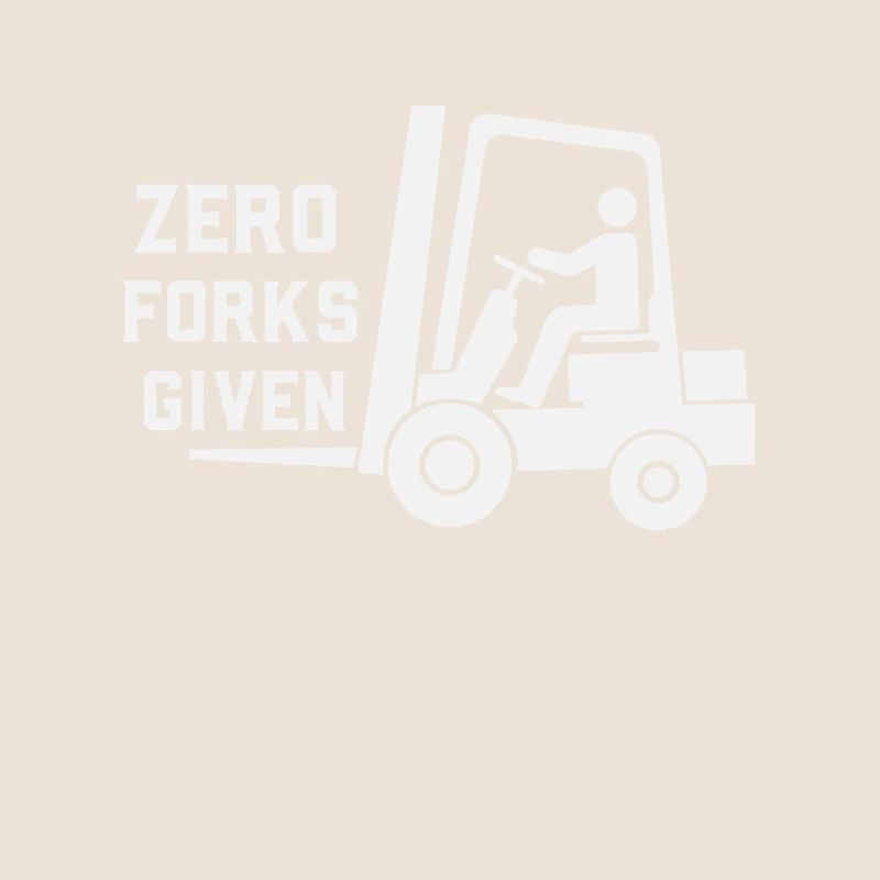 Forklift driver operator funny design