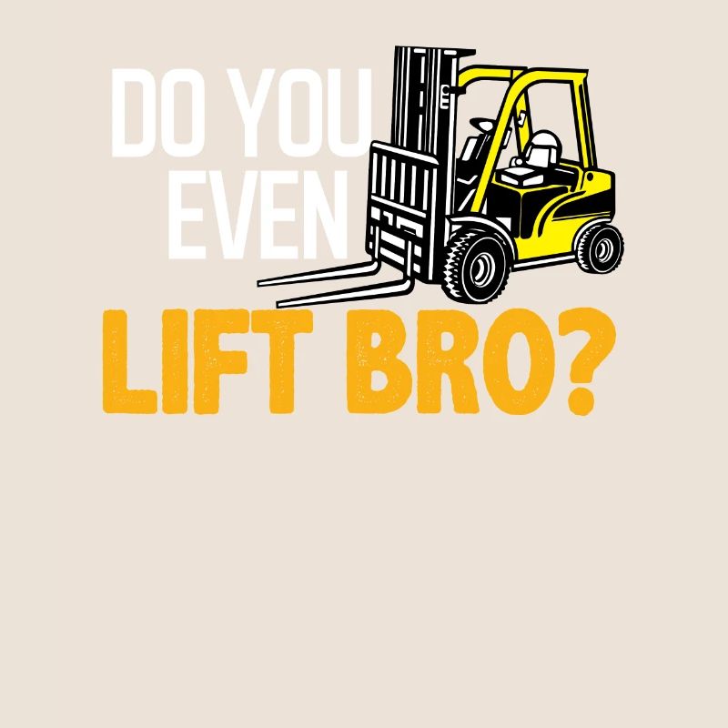 Forklift driver operator funny design