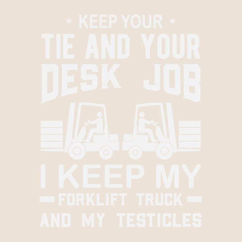 Forklift driver operator funny design
