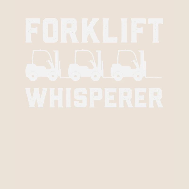Forklift driver operator funny design