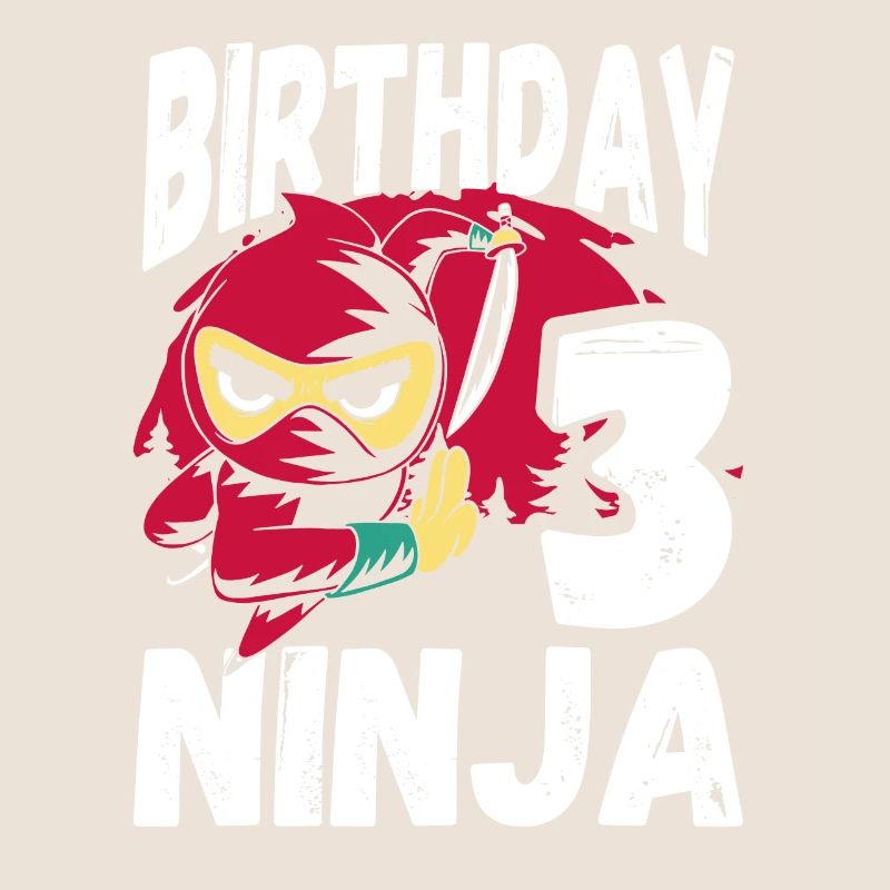 Cool 3rd Birthday Ninja