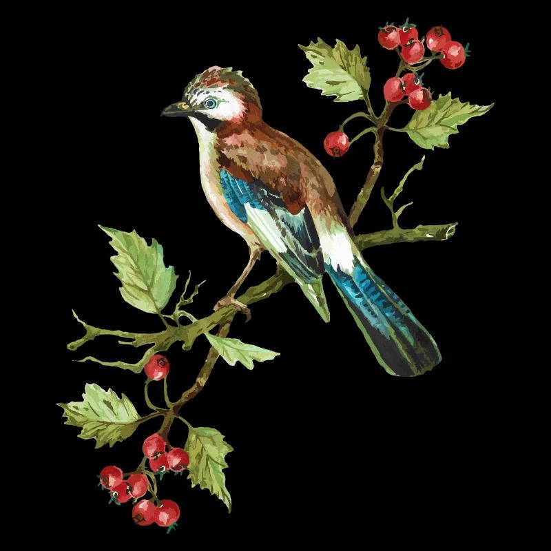 Bunter Vogel