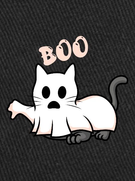 Boo Ghost Chat d’Halloween