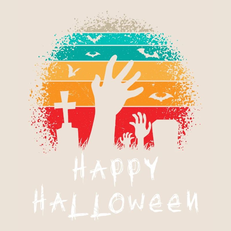 Joyeux cimetière Halloween