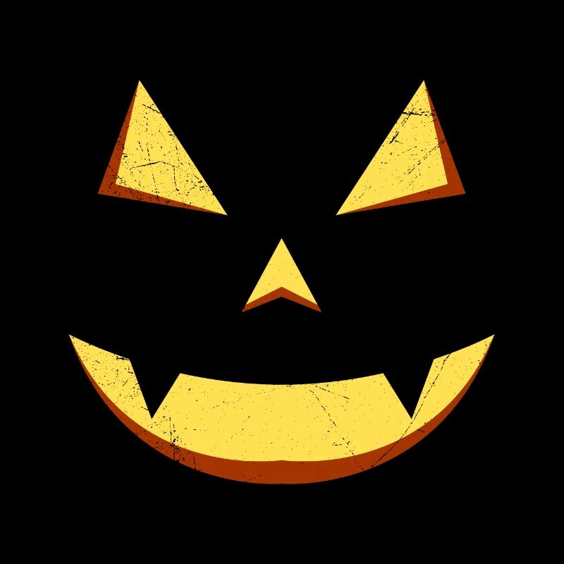 Visage de citrouille Halloween