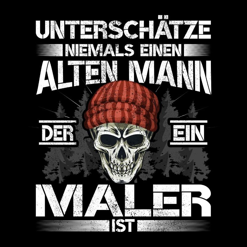 Maler Lackierer Alter mann Lackierer