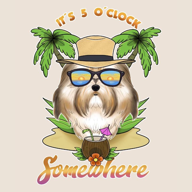 It Is 5 OClock Somewhere Drinking Havanese