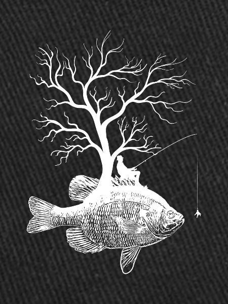 Graphic Tree - Fish Bluegill