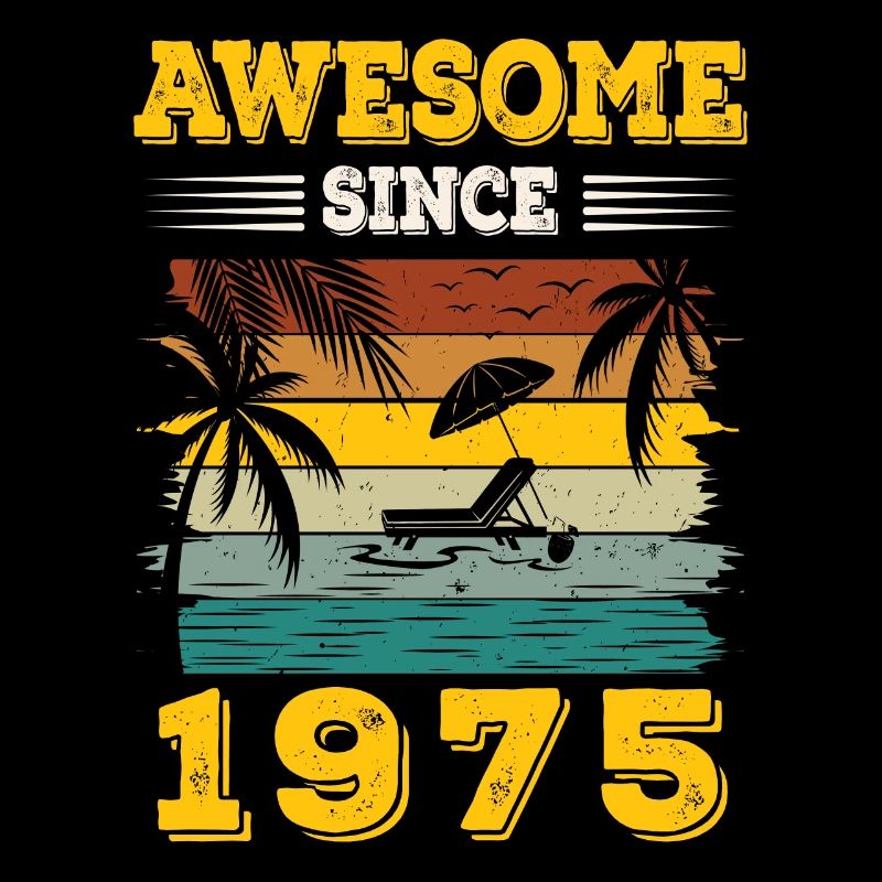 Awesome seit 1975 Vintage Geburtstagsgeschenk