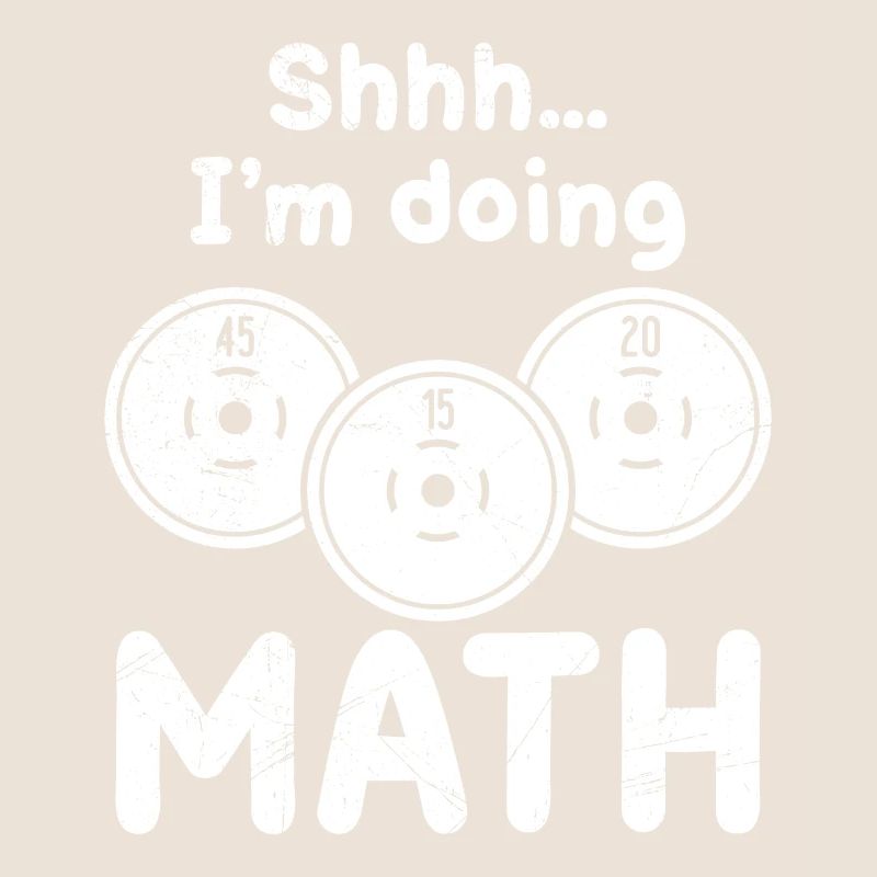 Shh. I do math bodybuilder weight training