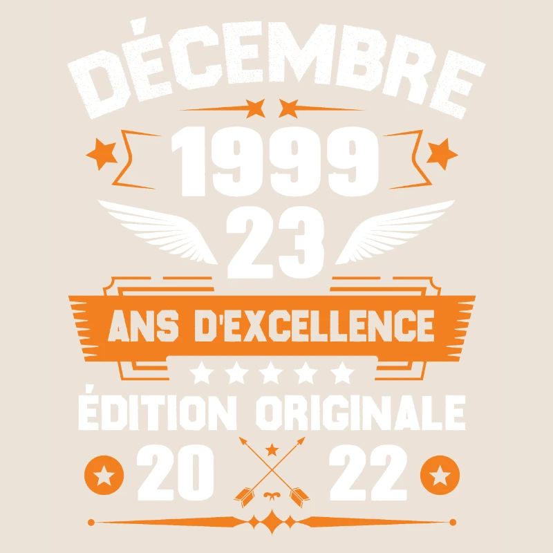 Décembre 1999 Idée Cadeau D'anniversaire 23 Ans