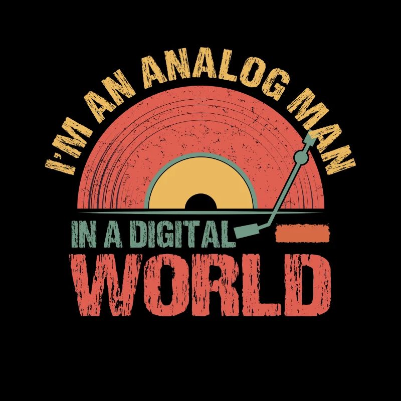 Ich Bin Ein Analoger Mann In Einer Digitalen Welt