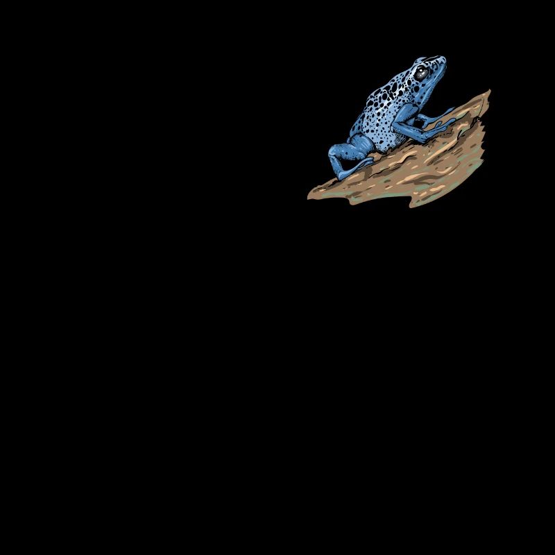 Poison Dart Frog I Toad Frog Motif for Amphibians