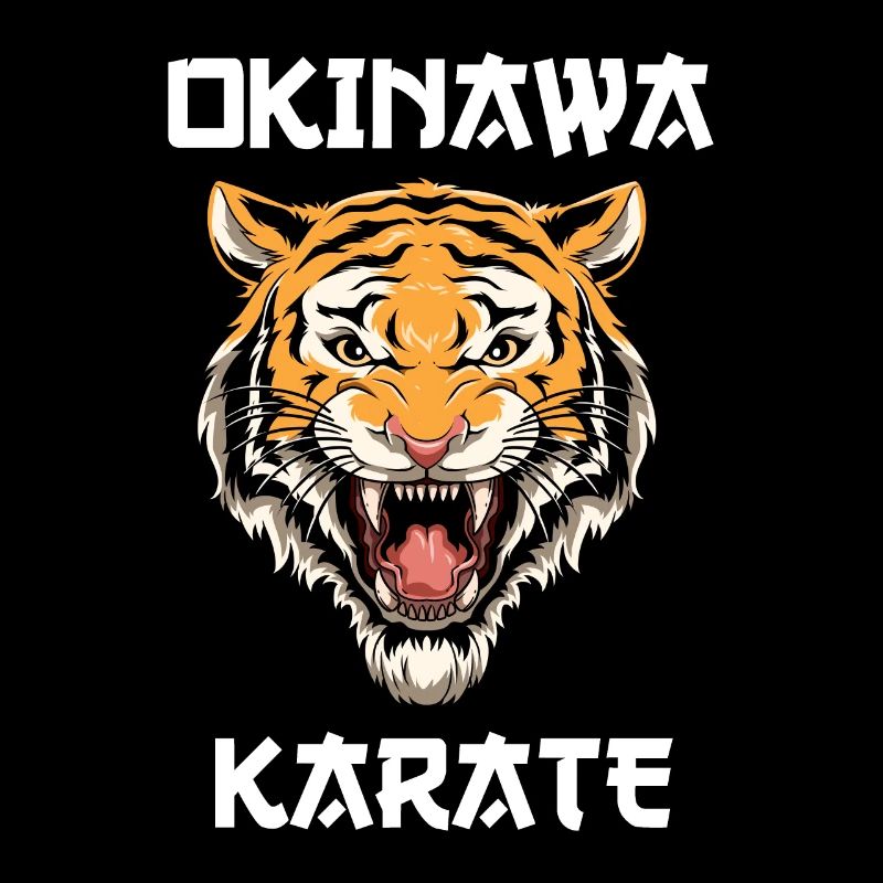 Karate Tiger Head - Karate Japanische